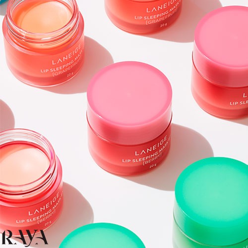 ماسک لب لانیژ توت فرنگی سایز 3 و 8 و 20 گرم Laneige Lip Sleeping Mask Berry